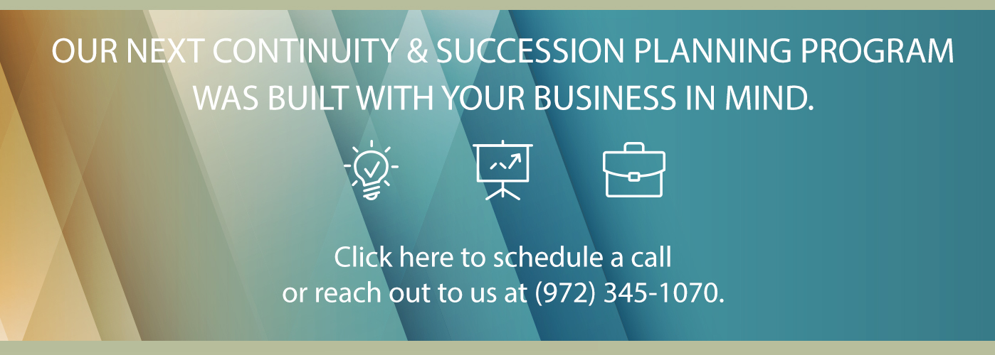 next continuity and succession program call to action