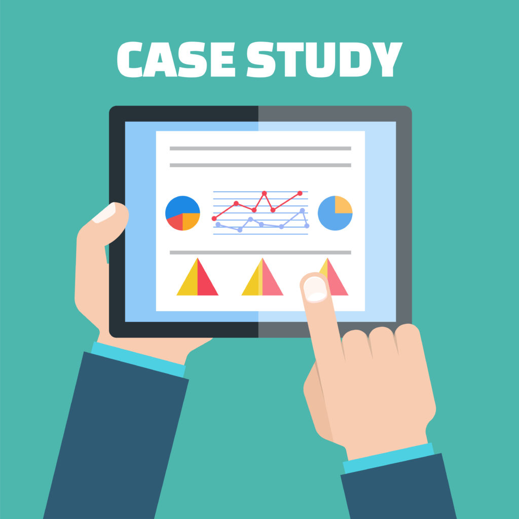 vector image examining a case study on variable annuities