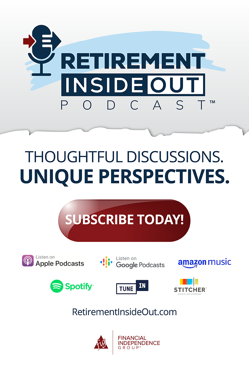 retirement inside out podcast side ad